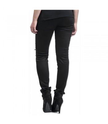 Women’s EMO Party Pants | Gothic Skinny Zipper Jeans Outfit